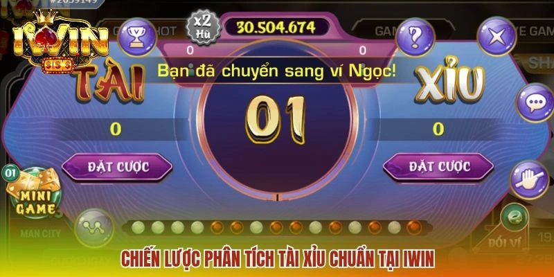 Chiến lược phân tích Tài xỉu chuẩn tại IWIN