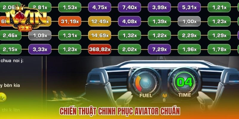 Chiến thuật chinh phục Aviator chuẩn