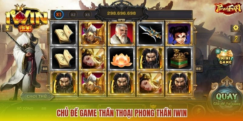 Phong Thần Iwin - Hướng Dẫn Thao Tác Chơi Như Cực Chi Tiết 1 Chủ đề game thần thoại Phong Thần IWIN