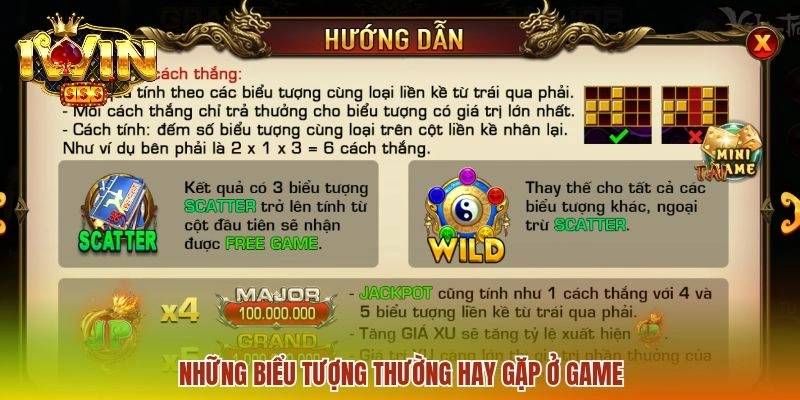 Những biểu tượng thường hay gặp ở game