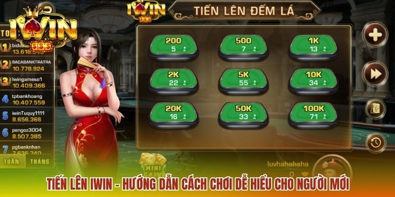 Tiến Lên IWIN - Tổng Hợp Luật Chơi Và Kinh Nghiệm Hữu Ích