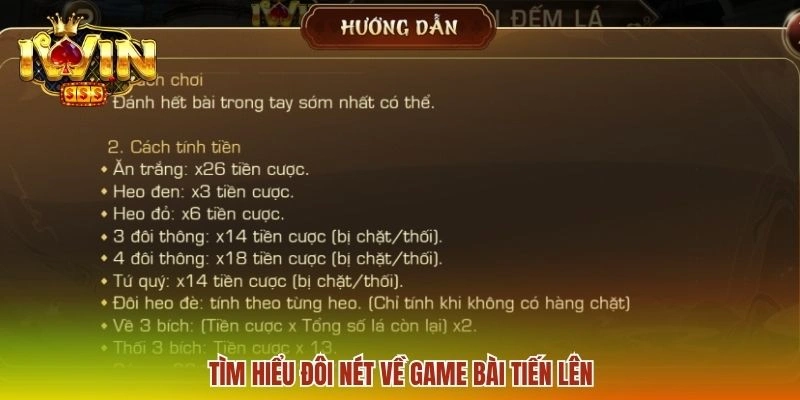 Tiến Lên IWIN - Tổng Hợp Luật Chơi Và Kinh Nghiệm Hữu Ích 1 Tìm hiểu đôi nét về game bài tiến lên